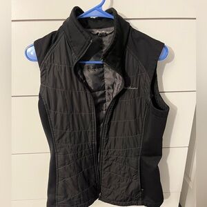 Women’s black Eddie Bauer vest